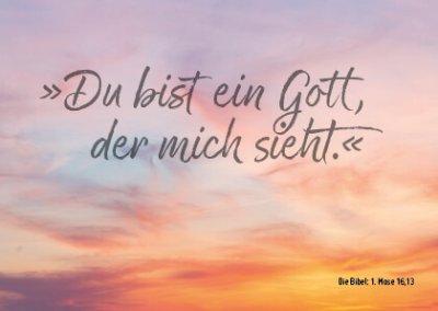 Du bist ein Gott, der mich sieht - Gemeinde.media